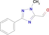 1-Methyl-3-phenyl-1H-1,2,4-triazole-5-carbaldehyde