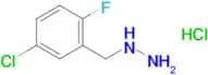 (5-Chloro-2-fluorobenzyl)hydrazine hydrochloride
