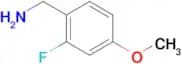 (2-Fluoro-4-methoxyphenyl)methanamine