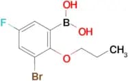 (3-Bromo-5-fluoro-2-propoxyphenyl)boronic acid