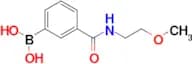 (3-((2-Methoxyethyl)carbamoyl)phenyl)boronic acid