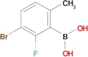 3-Bromo-2-fluoro-6-methylphenylboronic acid
