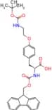(S)-2-((((9H-Fluoren-9-yl)methoxy)carbonyl)amino)-3-(4-(2-((tert-butoxycarbonyl)amino)ethoxy)pheny…