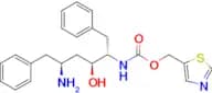 Thiazol-5-ylmethyl ((2S,3S,5S)-5-amino-3-hydroxy-1,6-diphenylhexan-2-yl)carbamate