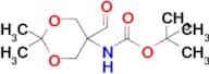 Tert-Butyl (5-formyl-2,2-dimethyl-1,3-dioxan-5-yl)carbamate