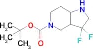 Tert-Butyl 3,3-difluorooctahydro-5H-pyrrolo[3,2-c]pyridine-5-carboxylate