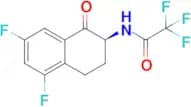 (S)-N-(5,7-Difluoro-1-oxo-1,2,3,4-tetrahydronaphthalen-2-yl)-2,2,2-trifluoroacetamide
