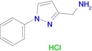 (1-Phenyl-1H-pyrazol-3-yl)methanamine hydrochloride