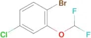 1-Bromo-4-chloro-2-(difluoromethoxy)benzene
