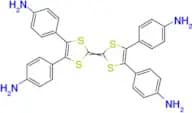 4,4',4'',4'''-([2,2'-Bi(1,3-dithiolylidene)]-4,4',5,5'-tetrayl)tetraaniline