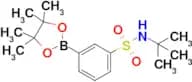 N-(Tert-butyl)-3-(4,4,5,5-tetramethyl-1,3,2-dioxaborolan-2-yl)benzenesulfonamide