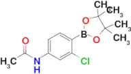 N-(3-Chloro-4-(4,4,5,5-tetramethyl-1,3,2-dioxaborolan-2-yl)phenyl)acetamide