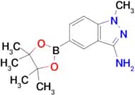 1-Methyl-5-(4,4,5,5-tetramethyl-1,3,2-dioxaborolan-2-yl)-1H-indazol-3-amine