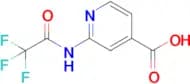 2-(2,2,2-Trifluoroacetamido)isonicotinic acid