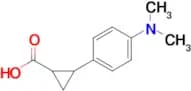 2-(4-(Dimethylamino)phenyl)cyclopropane-1-carboxylic acid