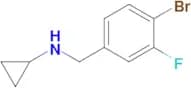 N-(4-Bromo-3-fluorobenzyl)cyclopropanamine