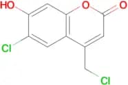 6-Chloro-4-(chloromethyl)-7-hydroxy-2H-chromen-2-one