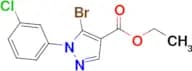 Ethyl 5-bromo-1-(3-chlorophenyl)-1H-pyrazole-4-carboxylate