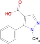 1-Methyl-5-phenyl-1H-pyrazole-4-carboxylic acid