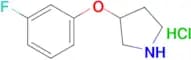 3-(3-Fluorophenoxy)pyrrolidine hydrochloride