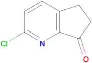 2-Chloro-5,6-dihydro-7H-cyclopenta[b]pyridin-7-one