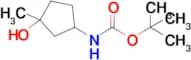 Tert-butyln-(3-hydroxy-3-methyl-cyclopentyl)carbamate