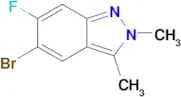 5-Bromo-6-fluoro-2,3-dimethyl-2h-indazole