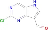 2-Chloro-5h-pyrrolo[3,2-d]pyrimidine-7-carbaldehyde