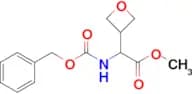 Methyl2-(benzyloxycarbonylamino)-2-(oxetan-3-yl)acetate