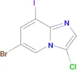 6-Bromo-3-chloro-8-iodo-imidazo[1,2-a]pyridine