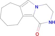 3,4,8,9,10,11-hexahydro-2H-cyclohepta[3,4]pyrrolo[1,2-a]pyrazin-1(7H)-one