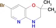 7-Bromo-2,2-dimethyl-3,4-dihydro-2H-pyrido[3,2-b][1,4]oxazine
