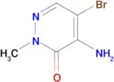 4-Amino-5-bromo-2-methylpyridazin-3(2H)-one
