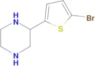 2-(5-Bromothiophen-2-yl)piperazine