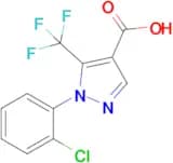 1-(2-Chlorophenyl)-5-(trifluoromethyl)-1H-pyrazole-4-carboxylic acid