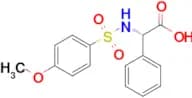 (S)-2-((4-methoxyphenyl)sulfonamido)-2-phenylacetic acid