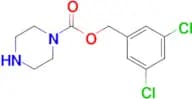 3,5-Dichlorobenzyl piperazine-1-carboxylate