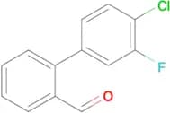 4'-Chloro-3'-fluoro-[1,1'-biphenyl]-2-carbaldehyde