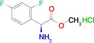 Methyl (S)-2-amino-2-(2,4-difluorophenyl)acetate hydrochloride
