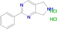 2-Phenyl-6,7-dihydro-5H-pyrrolo[3,4-d]pyrimidine dihydrochloride