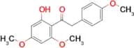 1-(2-Hydroxy-4,6-dimethoxyphenyl)-2-(4-methoxyphenyl)ethan-1-one