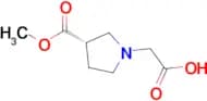 (S)-2-(3-(methoxycarbonyl)pyrrolidin-1-yl)acetic acid