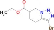 Ethyl 3-bromo-4,5,6,7-tetrahydro-[1,2,3]triazolo[1,5-a]pyridine-6-carboxylate