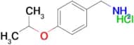 (4-Isopropoxyphenyl)methanamine hydrochloride