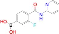 (3-Fluoro-4-(pyridin-2-ylcarbamoyl)phenyl)boronic acid