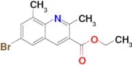 Ethyl 6-bromo-2,8-dimethylquinoline-3-carboxylate