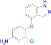 3-chloro-4-(1H-indazol-4-yloxy)aniline