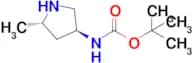 (3S,5S)-(5-Methyl-pyrrolidin-3-yl)-carbamic acid tert-butyl ester