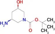 (3S,5R)-3-Amino-5-hydroxy-piperidine-1-carboxylic acid tert-butyl ester