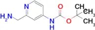 (2-Aminomethyl-pyridin-4-yl)-carbamic acid tert-butyl ester